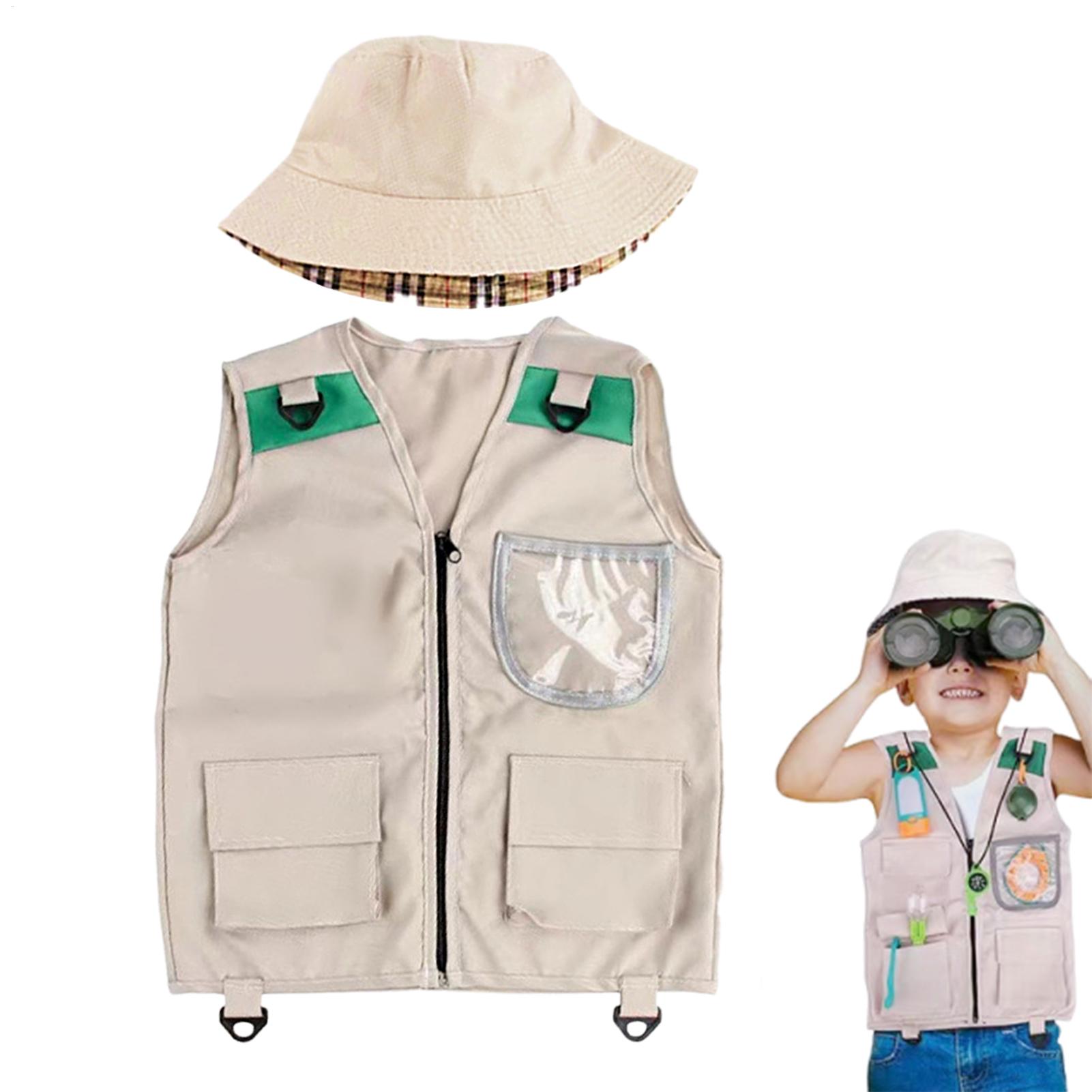 Outdoor Adventure Kit For Kids - Perlengkapan Petualang Safari Anak-Anak, Set Rompi