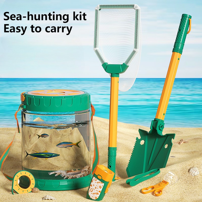 Outdoor Adventure Outfit - Tangkap Set mainan anak-anak di laut,