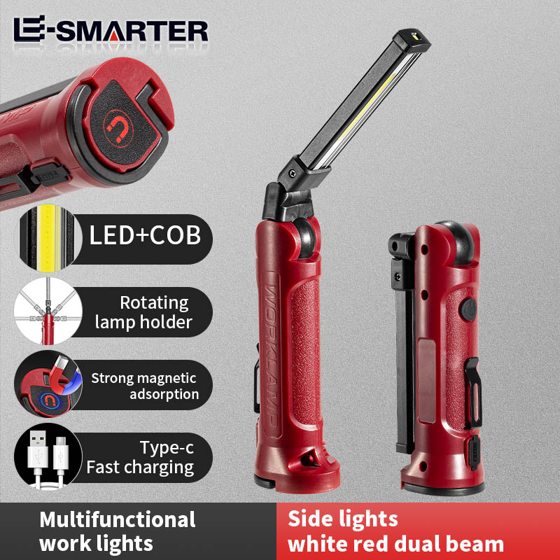 Outdoor Adventure Trips - Lampu Kerja LED COB Senter Lipat
