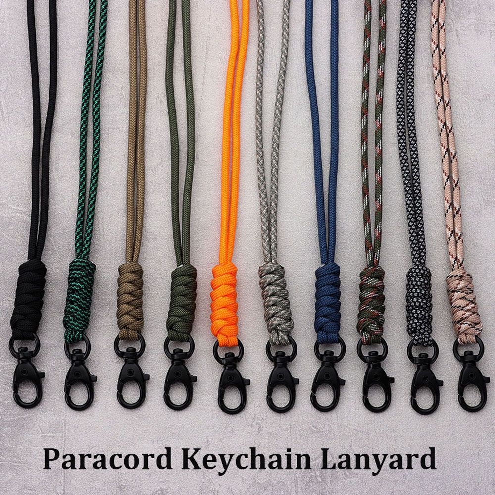 Outdoor Adventure Backpack - Gantungan kunci Paracord, gantungan kunci Lanyard