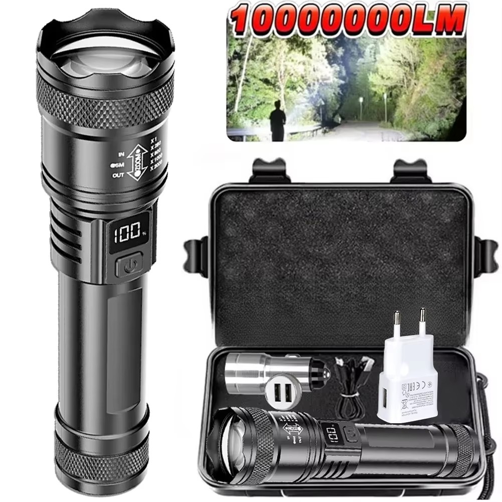 Outdoor Adventure Trips - Senter LED Isi Ulang Senter yang