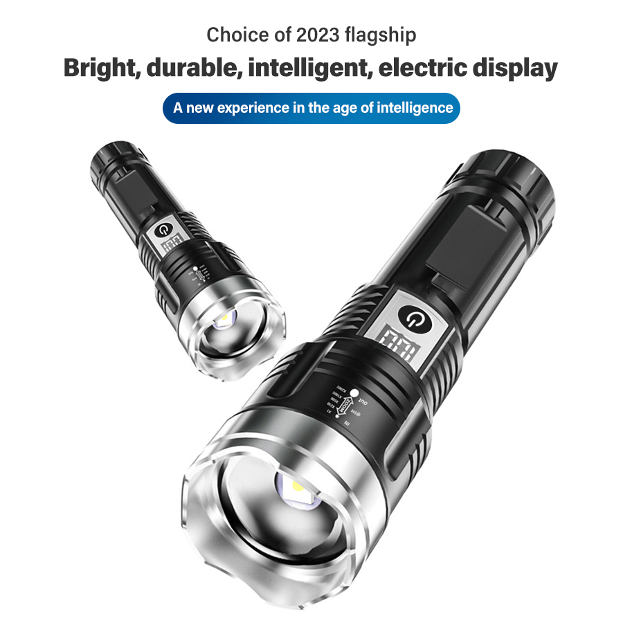 Senter LED 200000LM Daya Tingg - Outdoor Adventure Trips ulasan dan harga
