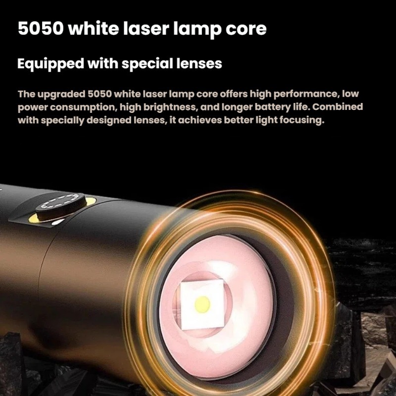 Senter LED Cahaya Kuat Pengisi - Outdoor Adventure Trips ulasan dan harga