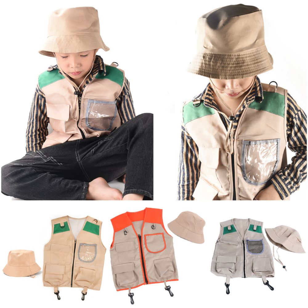Setelan Rompi dan Topi Petuala - Outdoor Adventure Kit For Kids ulasan dan harga