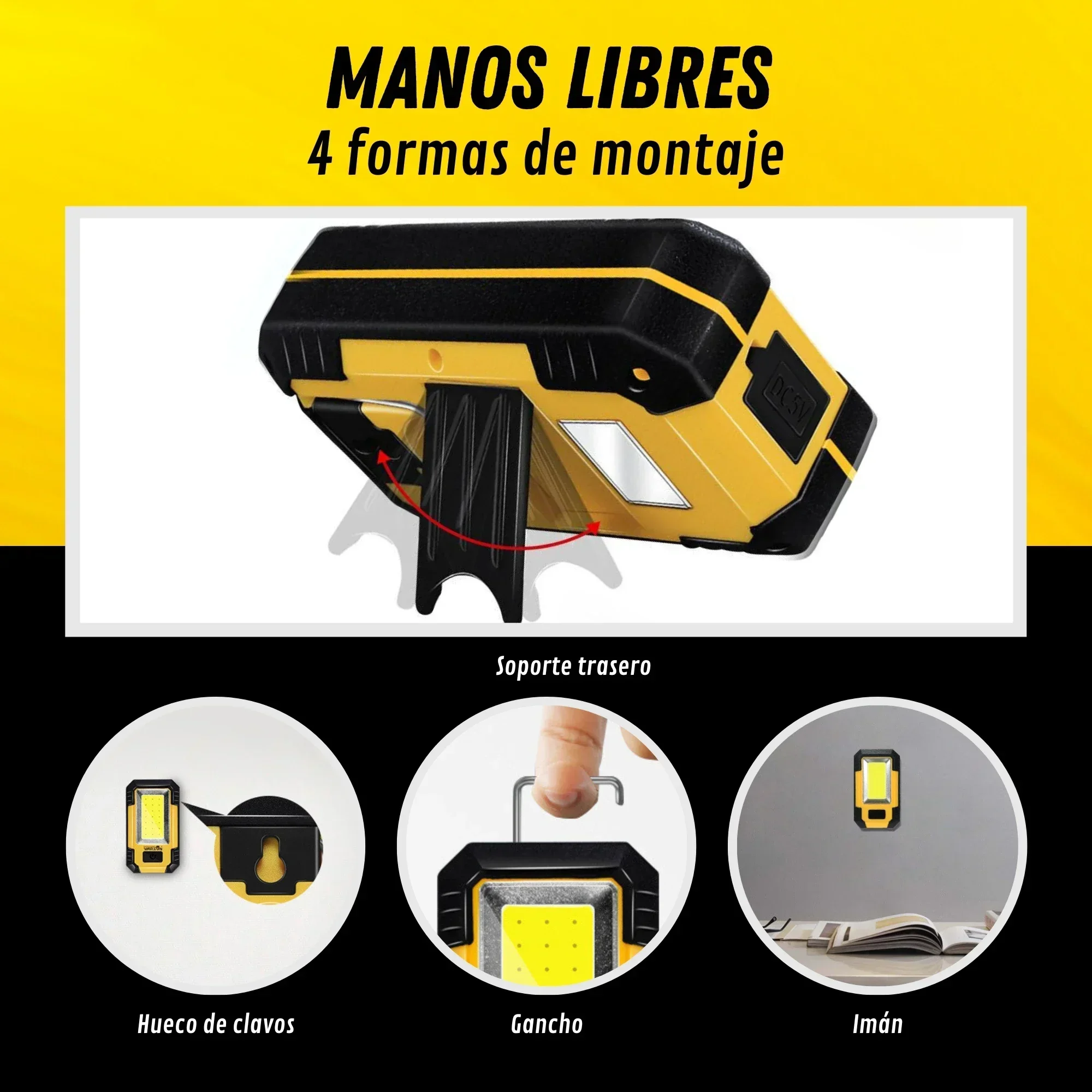 Lampu Kerja Portabel 4000mAh I - Outdoor Adventure Trips ulasan dan harga