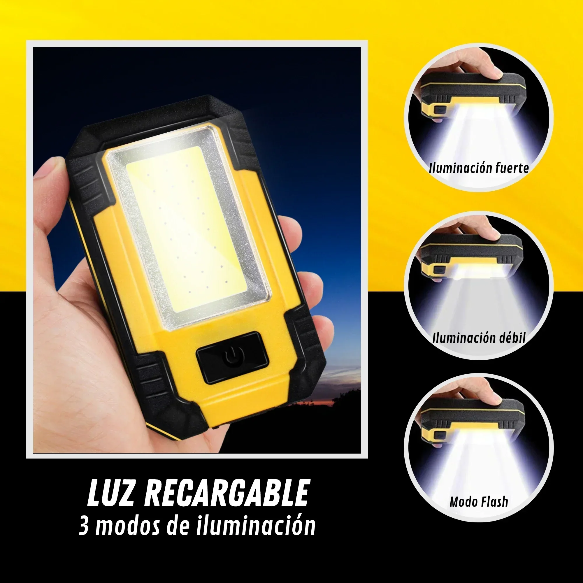 Lampu Kerja Portabel 4000mAh I - Outdoor Adventure Trips ulasan dan harga