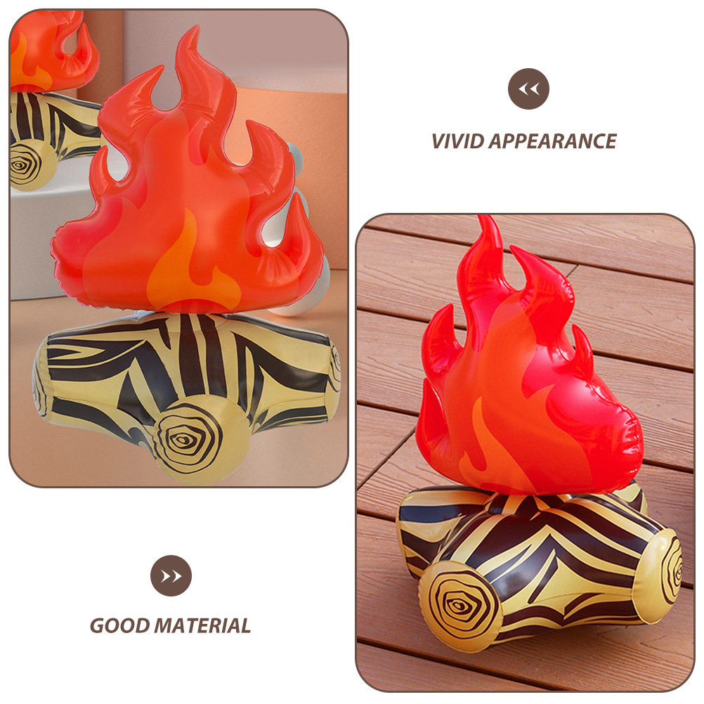 4 Buah Dekorasi Api Unggun Tiu - Outdoor Adventure Birthday Party ulasan dan harga